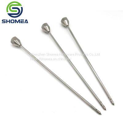 Shomea Customized 3-5mm daimeter Stainless Steel pencil point tip piercing needle with luer lock