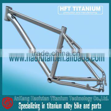 2016 the latest titanium mountain bike frame with internal cable routing