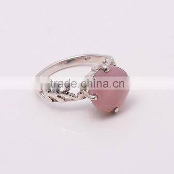 ROSE QUARTZ,925 Sterling Silver Jewelry Wholesale,WHOLESALE SILVER JEWELRY,SILVER EXPORTER,SILVER JEWELRY FROM INDIA photo-2