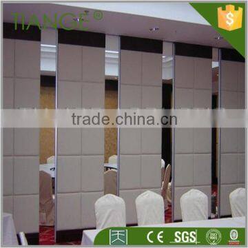 Restaurant room divide folding wooden soundproof partiton