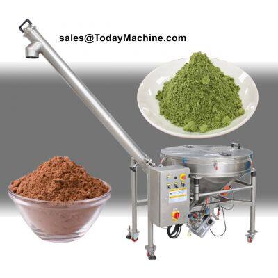 Automatic Wheat Flour Food Powder Hopper Feeding Screw Conveyor
