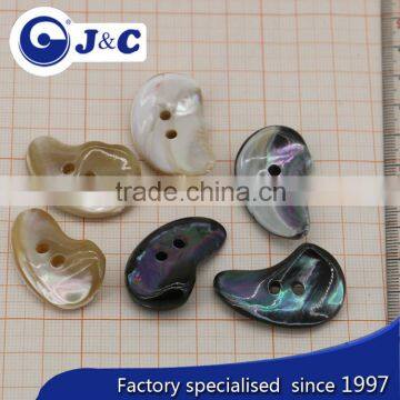 ox horn shape buttons,white pearl lip sea shell,black MOP,mother of shell blank                        
                                                Quality Choice