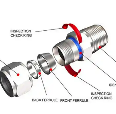 Top Sale Npt Bspp Bspt Stainless Steel Compression Fittings and Double Ferrule Tee Fittings 1/8in to 1in and 2mm to 25mm OEM&ODM photo-5