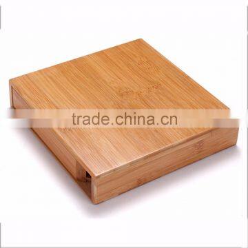 Factory Price Packing Custom Wooden Tea Box, Natural Wooden Box With Drawer