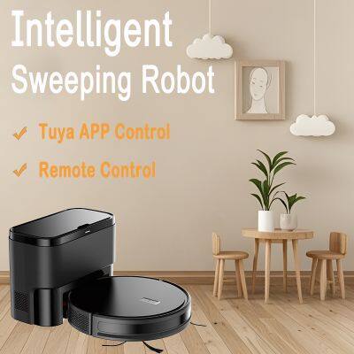PUREROBO S1-D-Robot Vacuum Cleaner With APP & Remote Control 3 In 1 Wet Dry Mopping & Sweeping & Vacuum Dust Automatic Dust Collection Function photo-2