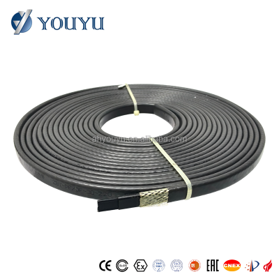 High Temperature Self-Regulating Heating Cable PVC Insulated Heat Trace Cable for Pipe and Floor Heating System photo-2