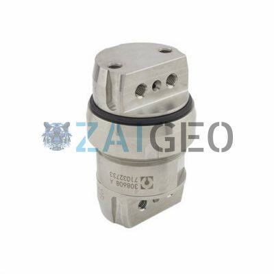 Запасные части для гидроабразивного резального станка 308620-1. Аксессуары для высоконапорного гидроабразивного резального станка. Двухпортовый поворотник с боковыми портами. Аксессуары для гидроабразивного резального станка