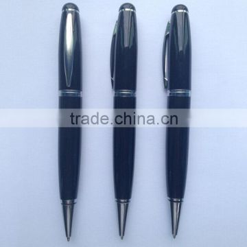 New metal U disk ballpoint pens advertising promotional gifts