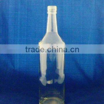 1000ml big capacity Fancy high quantity Glass wine Bottle ,thick wall glass bottle