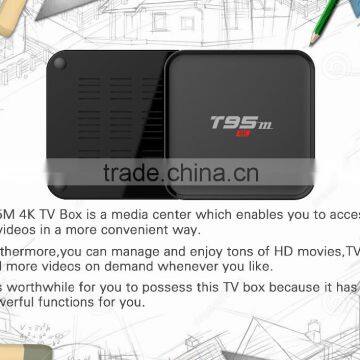 2016 Consumer Electronics 2G DDR3 Android TV Box Digital Satellite Receiver T95M Android TV Box photo-5
