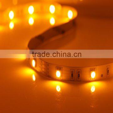 14.4W SMD5050 Orange color flexible led tube light 60 led / meter