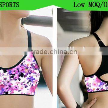 (OEM/ODM Factory)Lady Breathable Sport Yoga Bra Vest Bras Sport Underwear Bra for Women photo-4