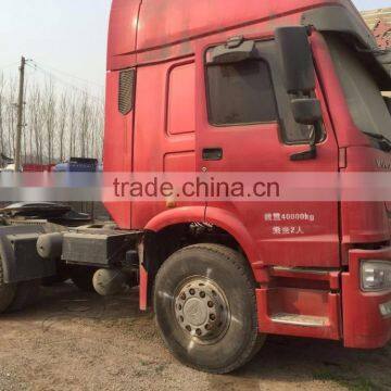 used dump truck head sino tractor head Howo 8*4 4*6 drive
