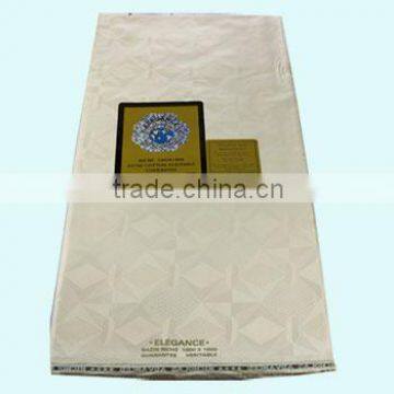 Mitaloo Cream Bazin Rich Guinea Brocade BZ0005