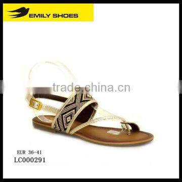 TPR sole fashion woman summer sandals