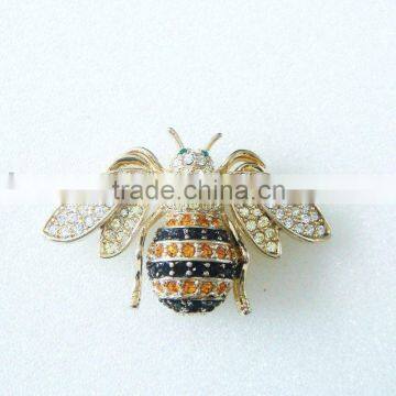 Fashion bee brooch,alloy brooch