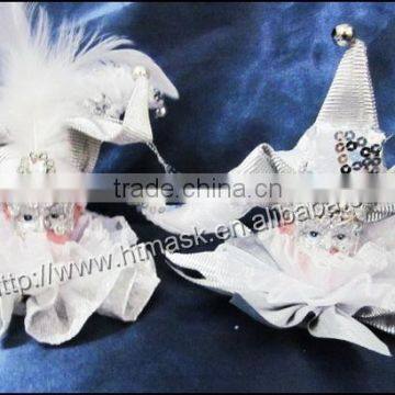 wholesale Pixie Cut Indoor Christmas Hanging Ornaments Decoration with Headwear and lace eye mask