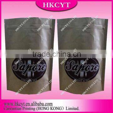 Zipper Bag /coffee Paper Bag /coffee Zipper Bag