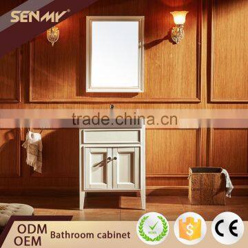 New Product Classic Wooden Solid Wood Bathroom Cabinet