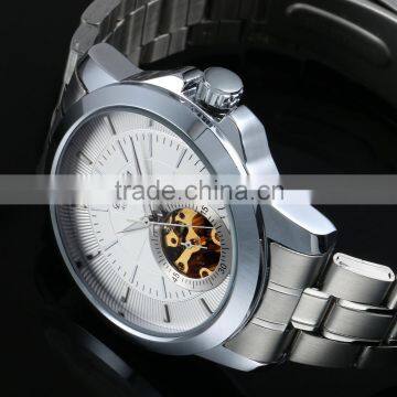 Fashion style good quality full automatic skeleton watch mechanical WM433