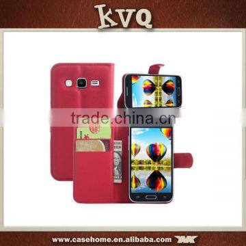 G3608 Red Phone Case for Samsung Galaxy Core Prime Wallet Flp Cover
