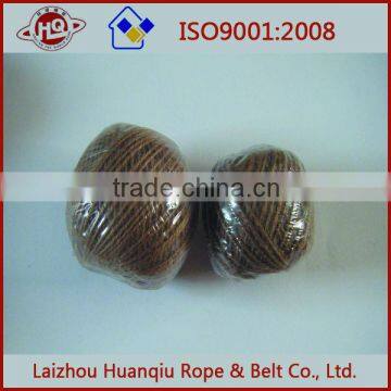 China colored jute rope with real factory