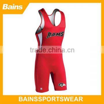Sublimation Cheap Custom Wrestling Singlets for Sale