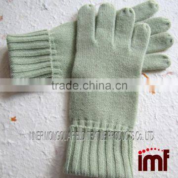 Mongolian Cashmere Young Sex Girl Warm Ski Glove Crochet Mitten