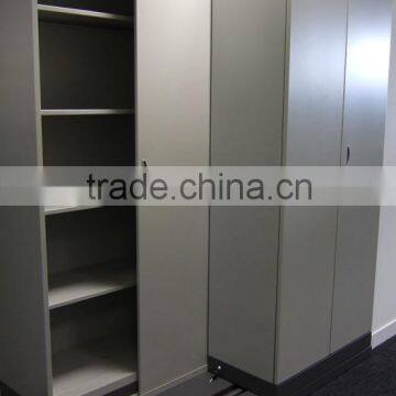 Space Saving Steel Sliding System Cabinet