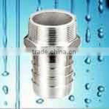 Stainless Steel Screwed Pipe Fittings-Hose Nipple