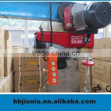 Cheap electric hoist used, micro electric rope hoist