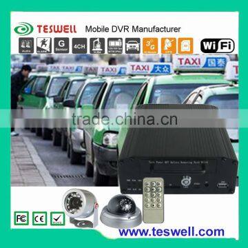 4 channel Car dvr 1TB SATA harddisk 3G WIFI MDVR