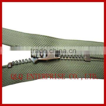 High Quality Metal Finished Zipper