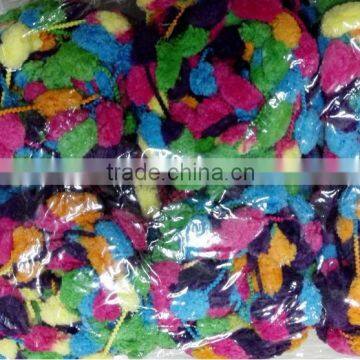 Hat Fashion Ladder Fancy Yarn Ball Handknitting Pom Yarn photo-3