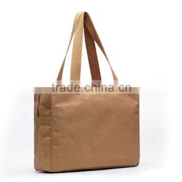 2016 China hot sale tyvek paper handbag lightweight fancy shoulder bag unique porable paper bag taobao