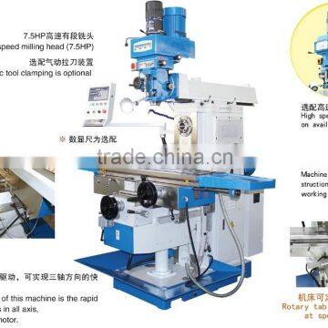 Turret Universal Mill Machine Price