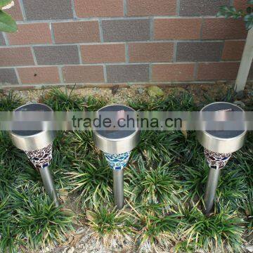 Solar Power LED Garden Skirt Lamp Yard Lawn Light Signal Path Party Spotlight photo-4