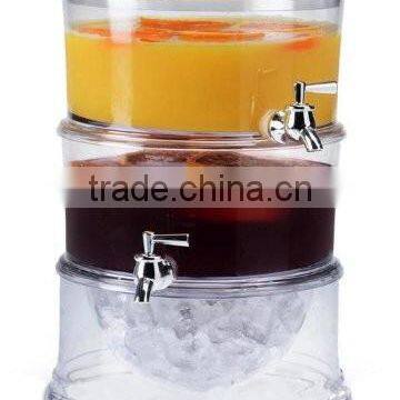 electric plastic Two Tier beverage dispenser