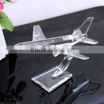 Good quality glass airplane model