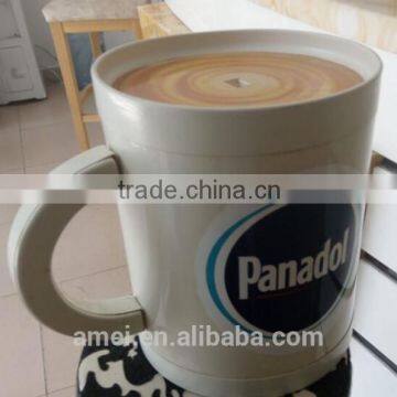 Plastic Display for Coffee Promotion in Supermarket Cup-shaped photo-3