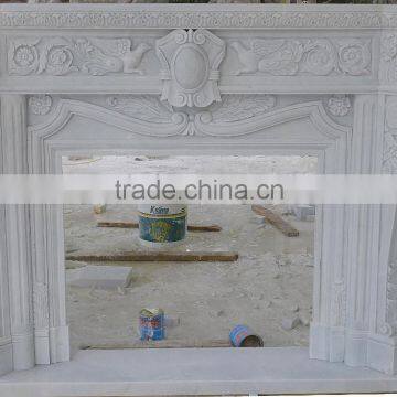 High Quality Pure White Fireplace Surround