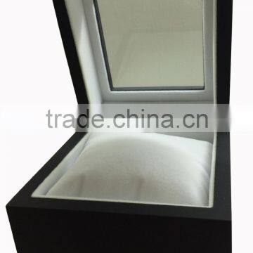 Single Paper Covering, Plastic Watch Box with Ttansparent Window