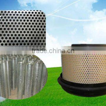 Air filter outer metal mesh