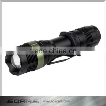 Adjustable focus led flashlight aluminium flashlight cree led flashlight