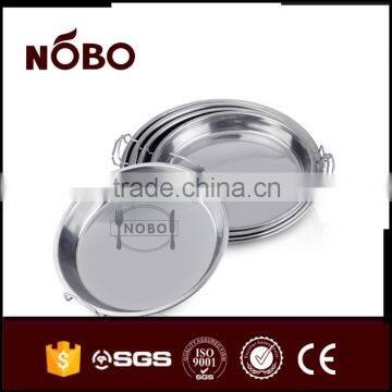 Cake Plate With Handles,stainless Steel Snacks Serving Tray photo-3