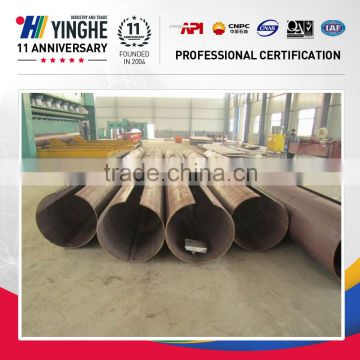 China manufacturer of astm a169 schedule 40 carbon construct round erw pipe