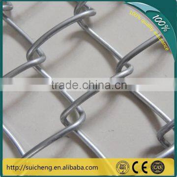 Guangzhou Facotry PVC Coated Chain Link Fencing/Galvanized Chain Link Fencing with zinc content 80grams (Guangzhou)