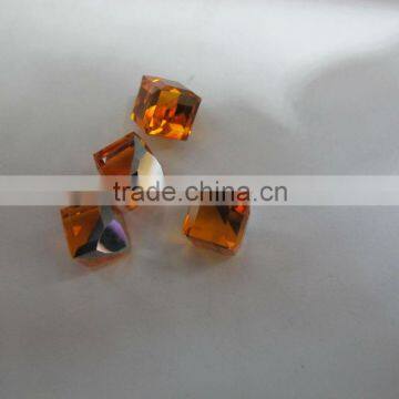 4mm Transparent style assorted colors ice cube crystal glass beads.Applicable to the necklace earrings etc.CGB007