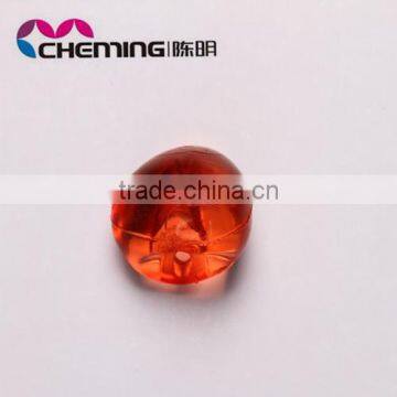 2015 Crystal red Acrylic Beads Solid Colors for Decoration