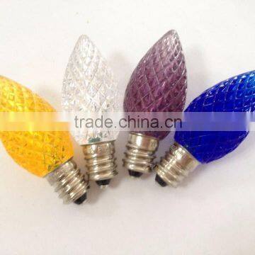 strawberry outside xmas light led lightis bulb C7 decorations